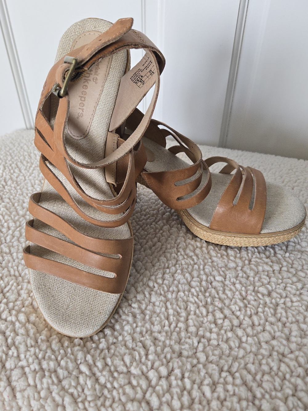 Timberland Earthkeepers Leather Strappy Platform Sandals